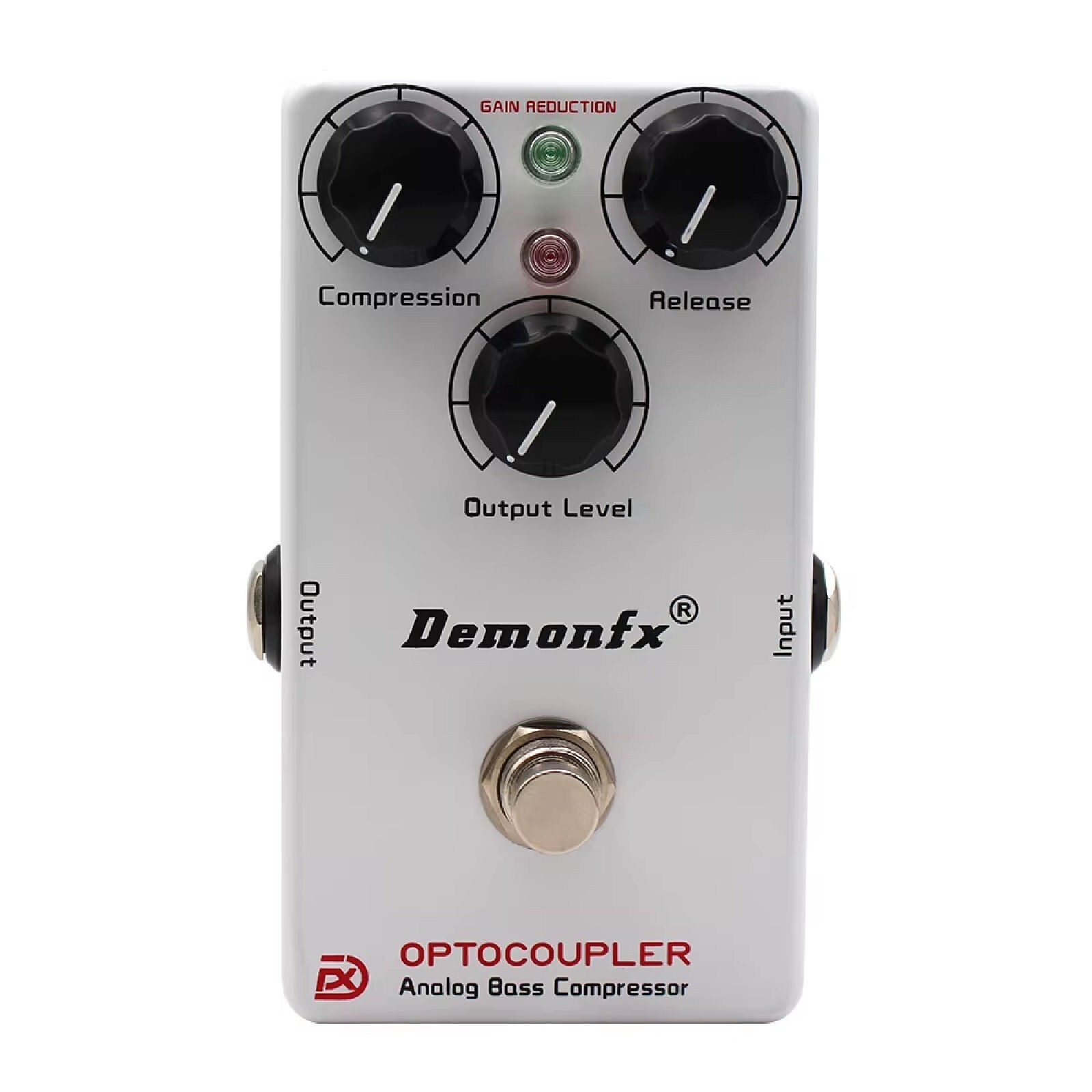 Demonfx OPTOCOUPLER COMPRESSOR Bass Effect Pedal Based on OPTO COMP