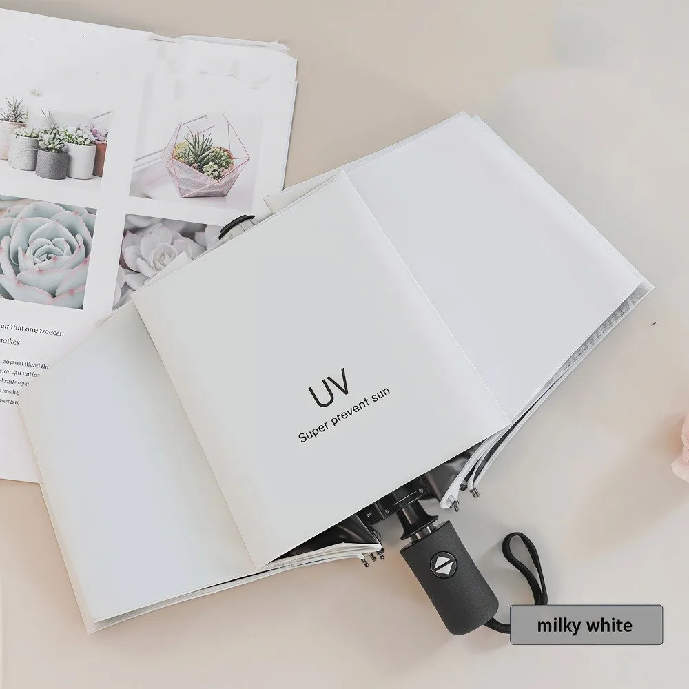 The portable automatic umbrella is sturdy and durable, suitable for various