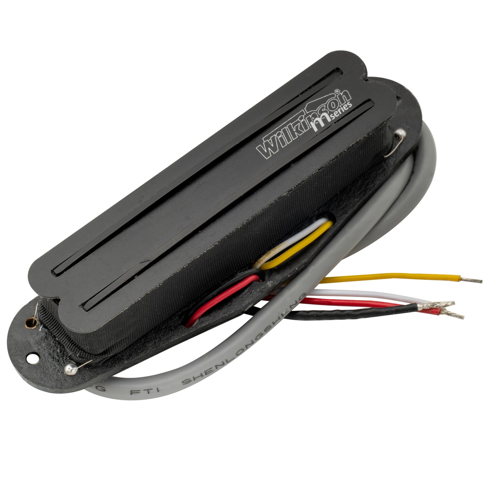 Wilkinson Low Gauss Black Hot Rail Mini Humbucker Middle Pickup For Strat Guitar