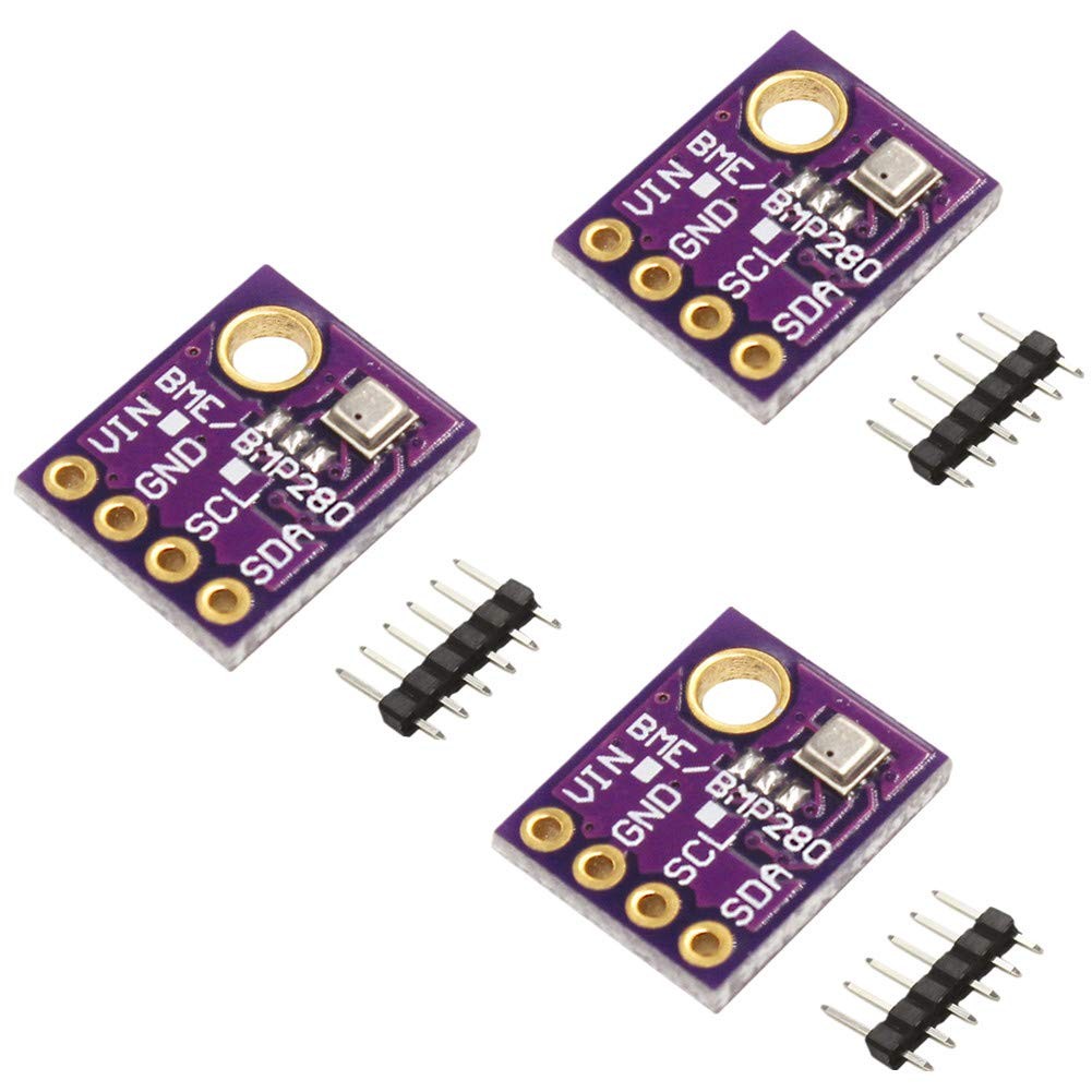 3 Pcs BME280 Digital 5V Temperature Humidity Barometric Pressure Sensor
