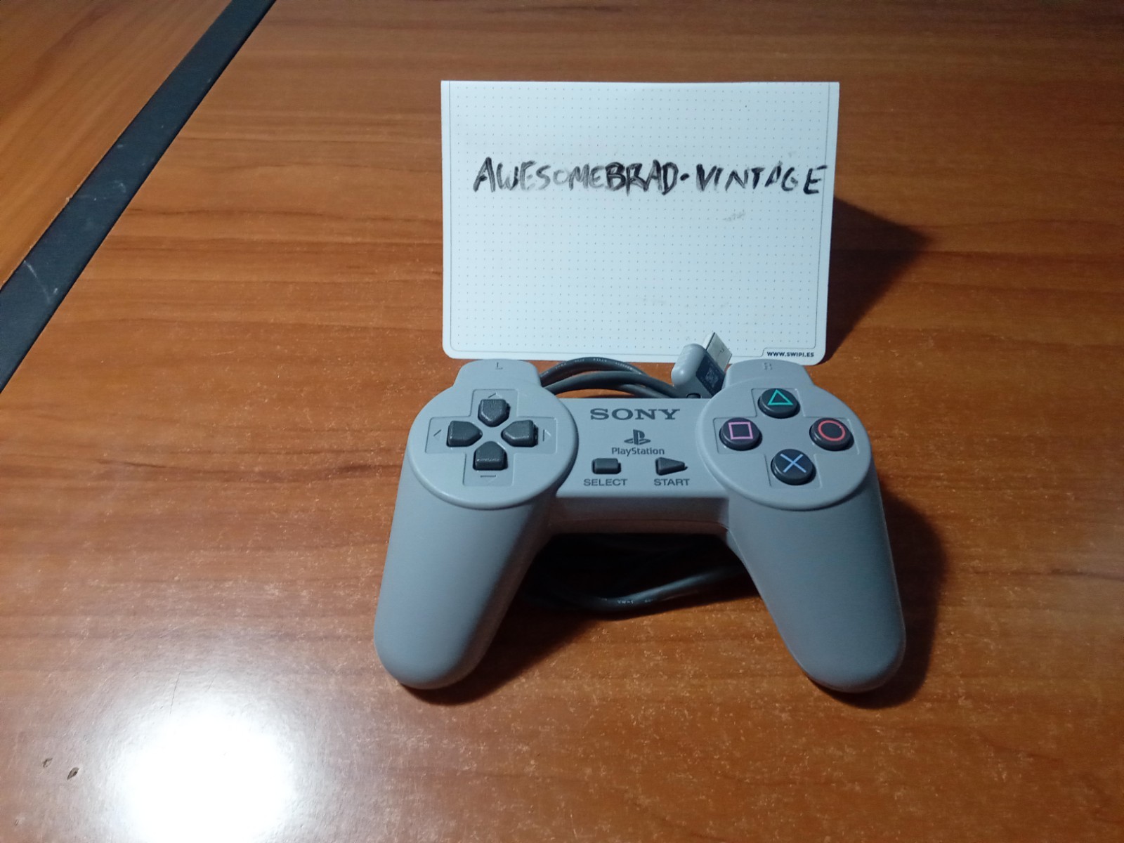 Sony PlayStation PS1 Classic Edition Mini SCPH-1000R USB Controller *TESTED*