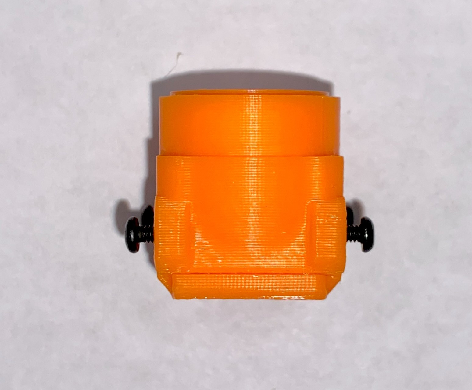 DJI O4 Air Unit Lite Protective Case+04 Pro Cam Mount|3D-Printed ABS-ORANGE