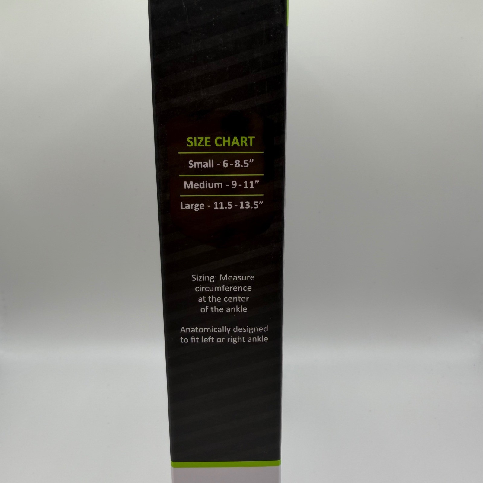 P-TEX Ankle Sleeve Large Black Thermal Compression Support P-TEXA100