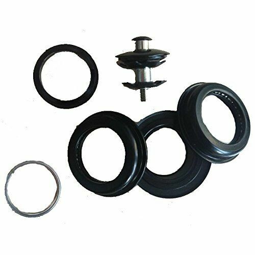 JZsports 1 1/8"Threadless Semi-Black Integrated Bicycle Headset with 44mm Cups