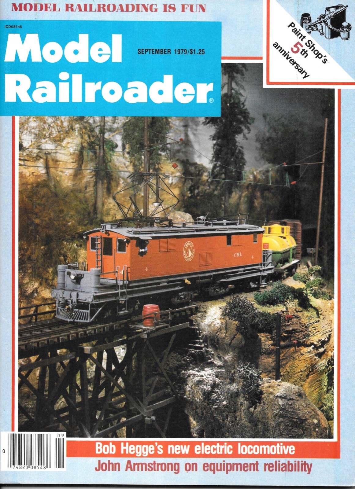 Model Railroader Sep 1979 Electric Locomotive Equipment Reliability Coal Loader