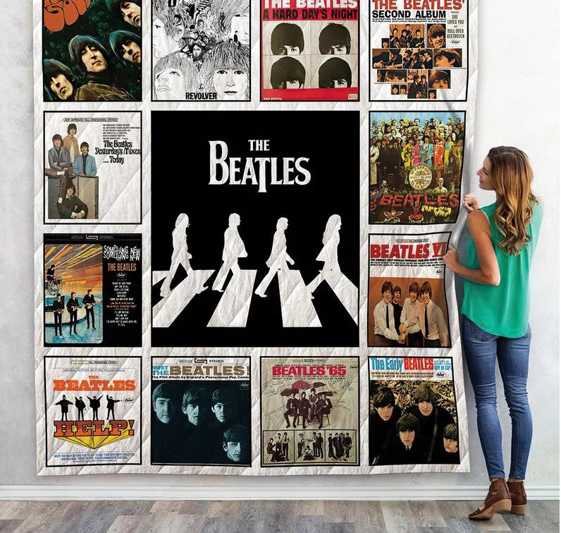 The Beatles Fleece Blanket Perfect For Fans - The Beatles gift Christmas Blanket