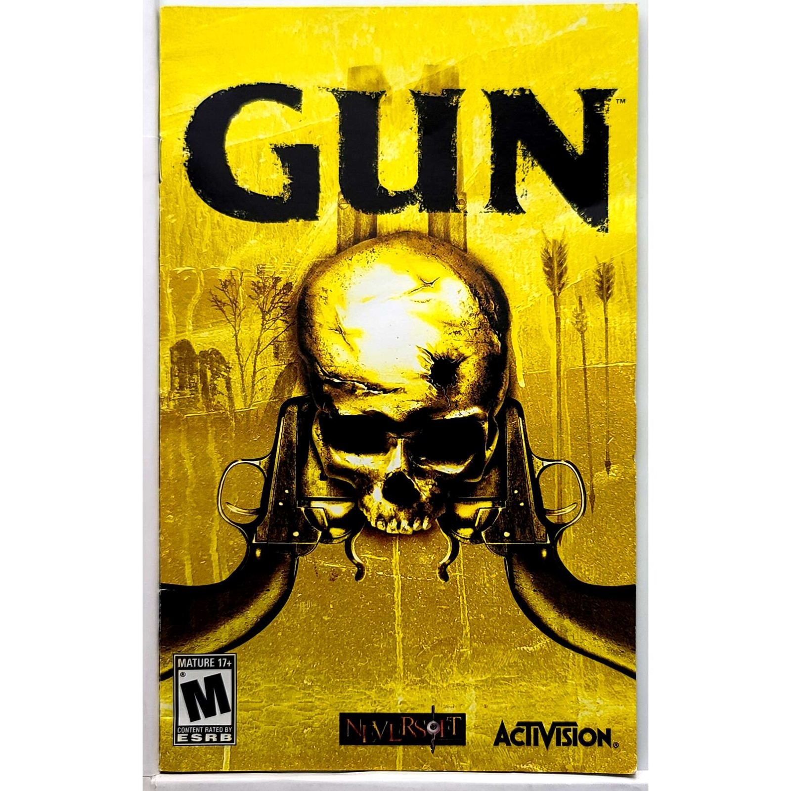 (Manual Only) Gun - Sony Playstation 2 Excellent Original Instruction Booklet