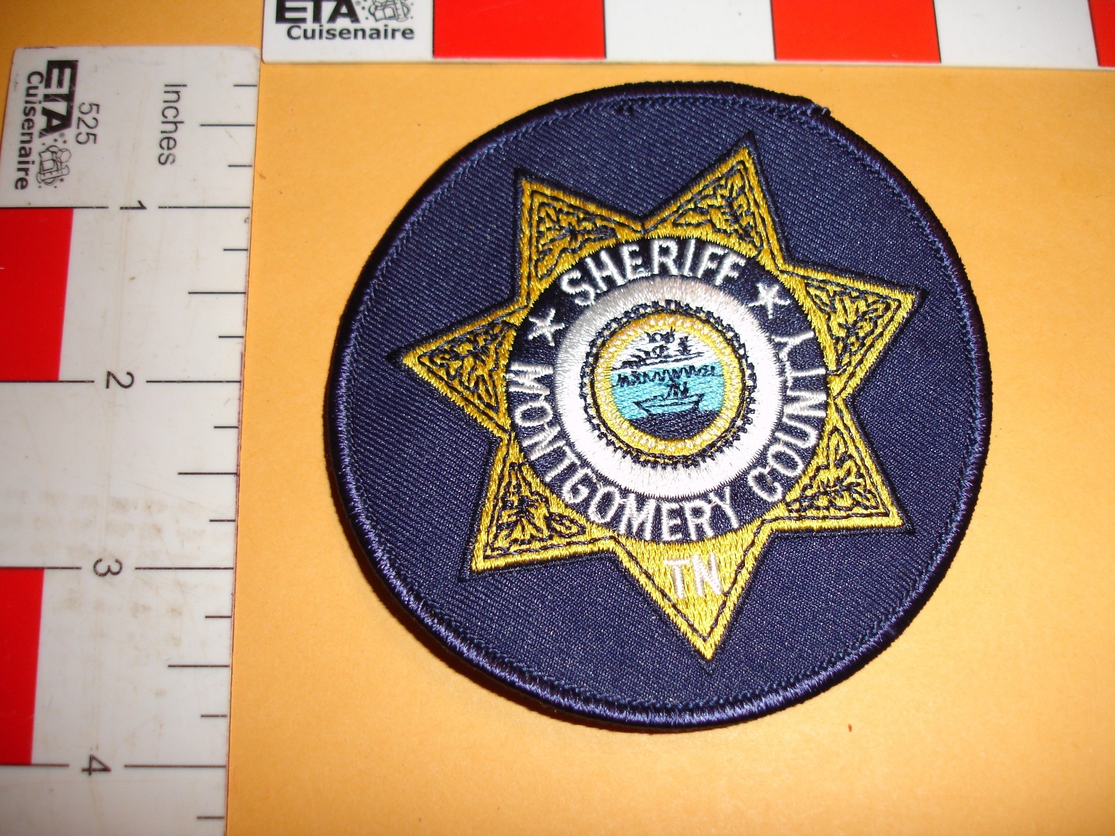 Vintage Police Patch ...Sheriff Montgomery county