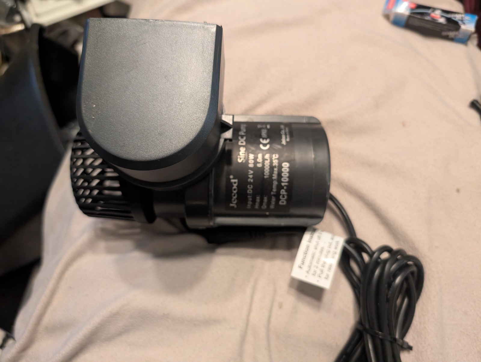 Jecod DCP 10000 Copper Free Water High Performance Aquarium Pump PUMP ONLY!!