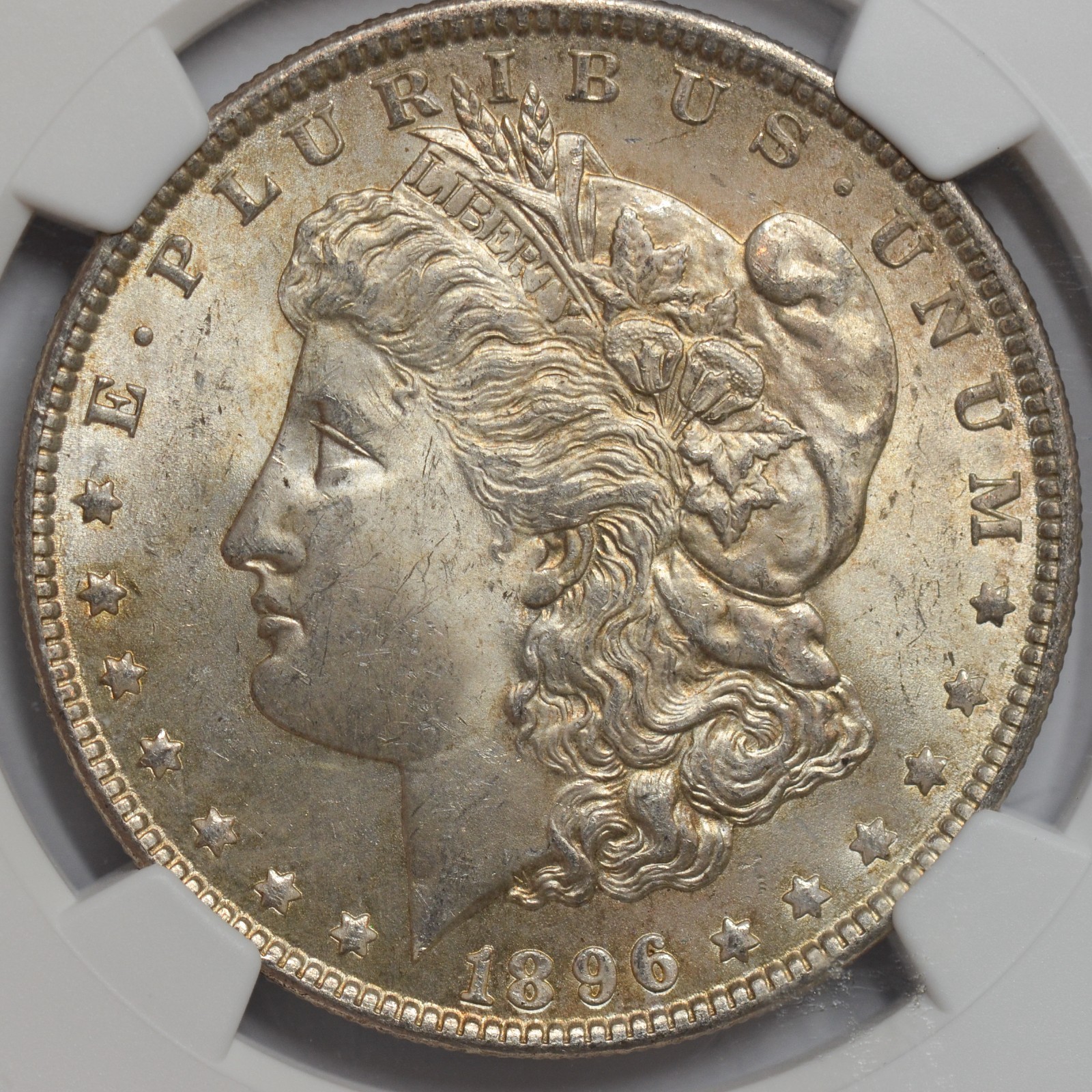 1896 Morgan Silver Dollar, NGC MS63, Brilliant Uncirculated, Nice Strike, C8286