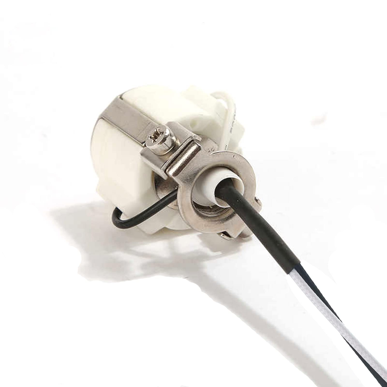 E11 Mini Candelabra Ceramic Screw Lamp Holder Base Socket,2-Pack Can Halogen Soc