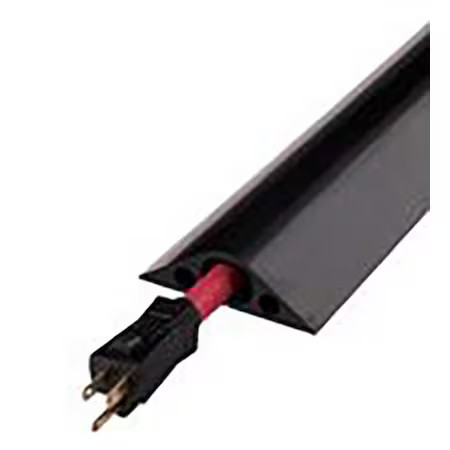 Checkers Rfd4-10 Cable Protector, 1 In H, 10 Ft L, 3-1/4 In W, 1 Channel,