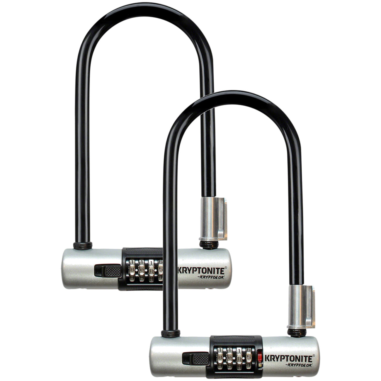Kryptonite KryptoLok U-Lock Bundle 4x9" Combination Security Lock with Bracket