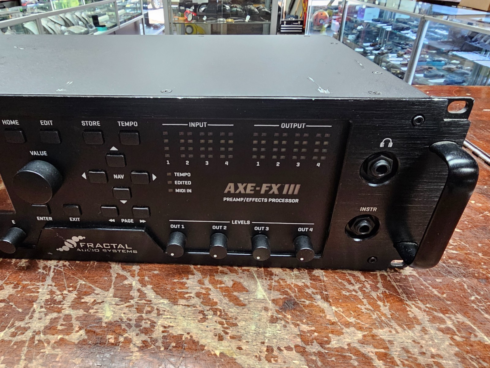 Fractal Axe FX III Preamp/FX Processor 1st Generation W/ Power Cable