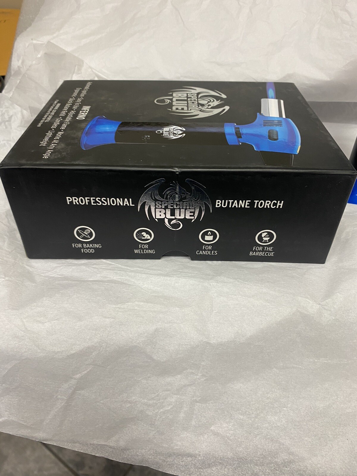 Special Blue Inferno Refillable Butane Torch
