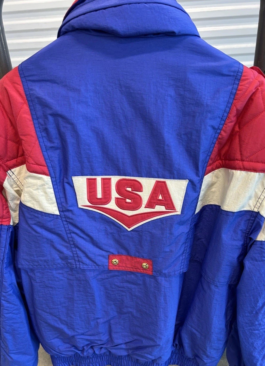 USA Olympic SKI TEAM Vintage Parka Jacket - 1989 World Ski Championship (Vail)