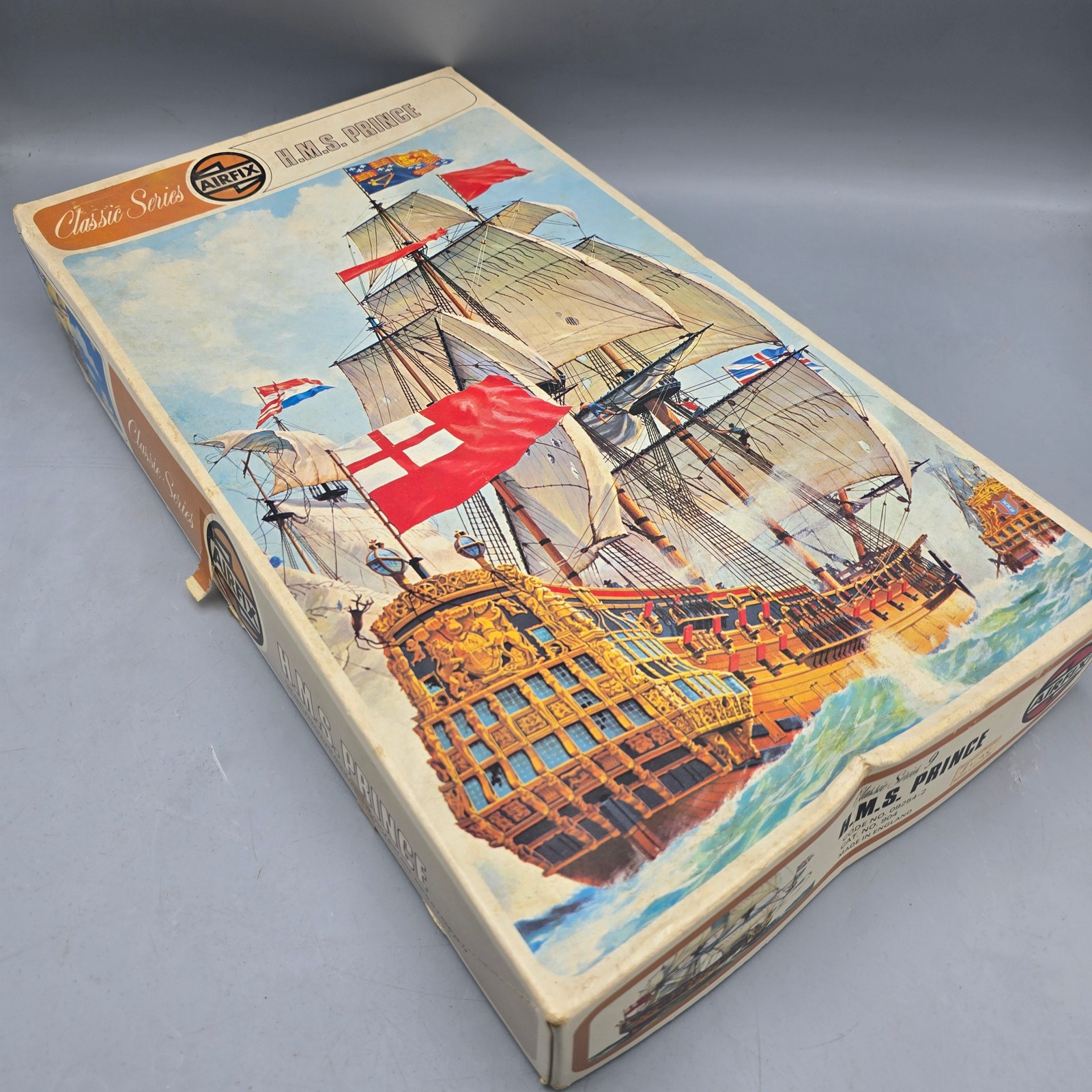 Vintage Airfix "HMS Prince" Model