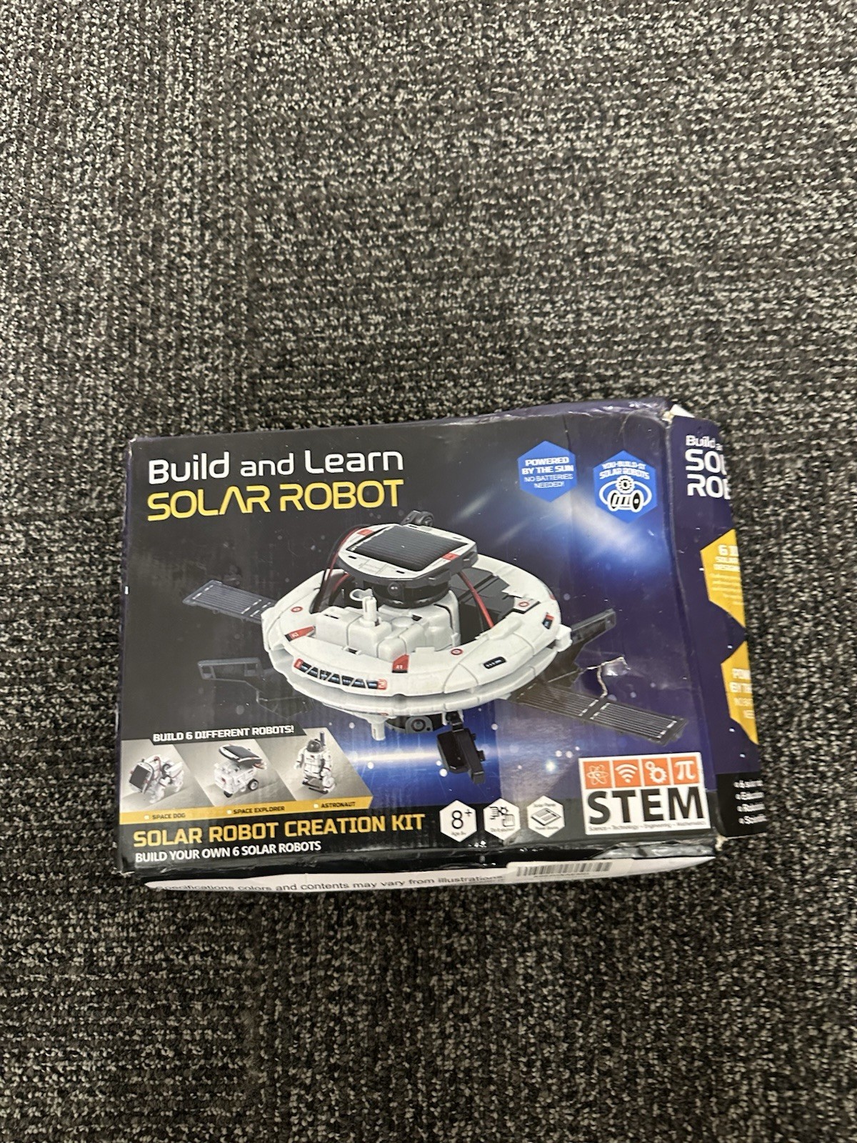 Stem Build and Learn SOLAR ROBOT