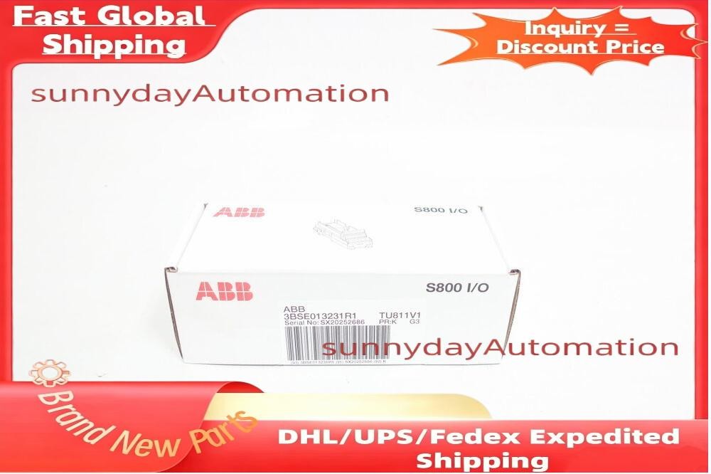 Abb 3BSE013231R1 TU811V1 Compact Module Termination Unit
