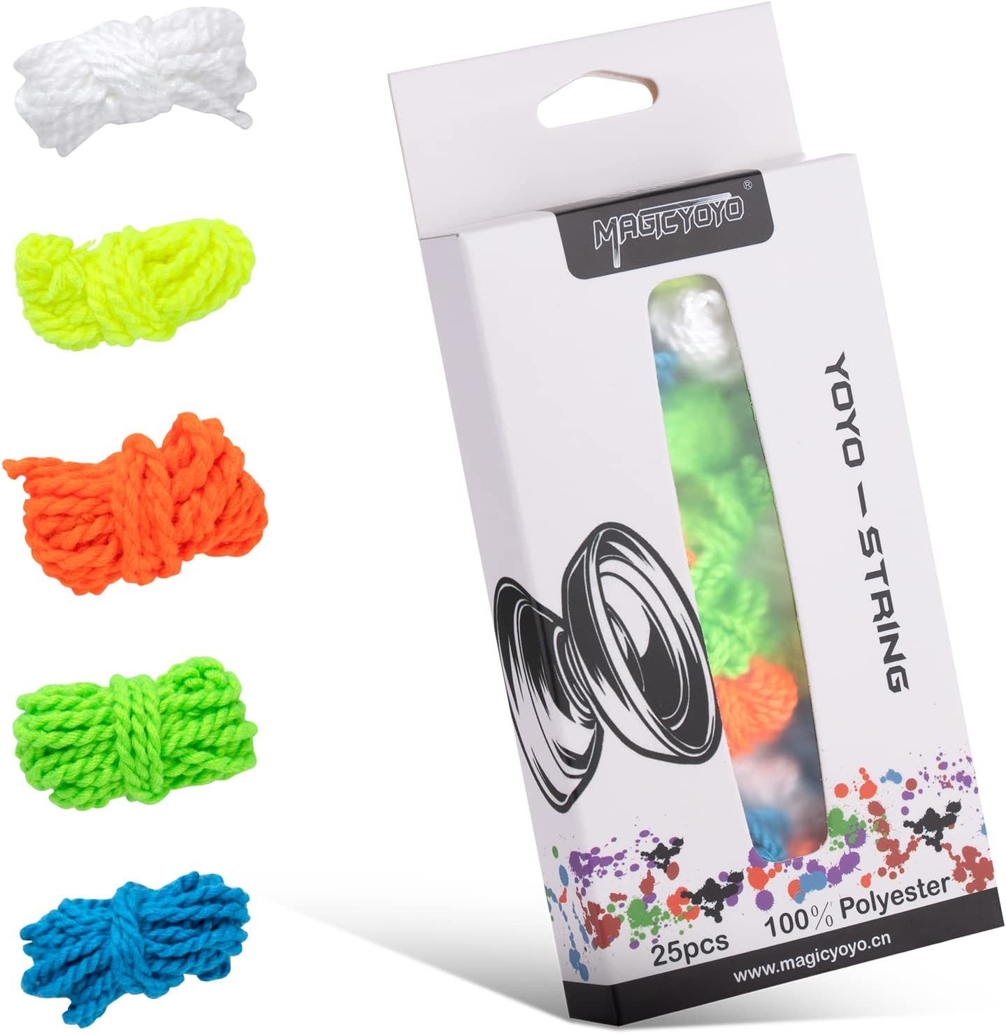 100% Polyester Professional Yoyo Strings for Responsive and Non Responsive Yoyos