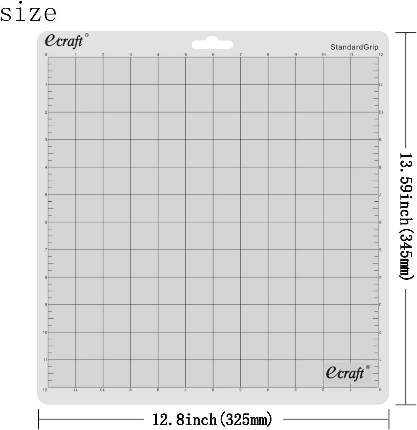 Standardgrip Cutting Mat for Silhouette Cameo 5/4/3/2/1: 12X12Inch Non-Slip S...