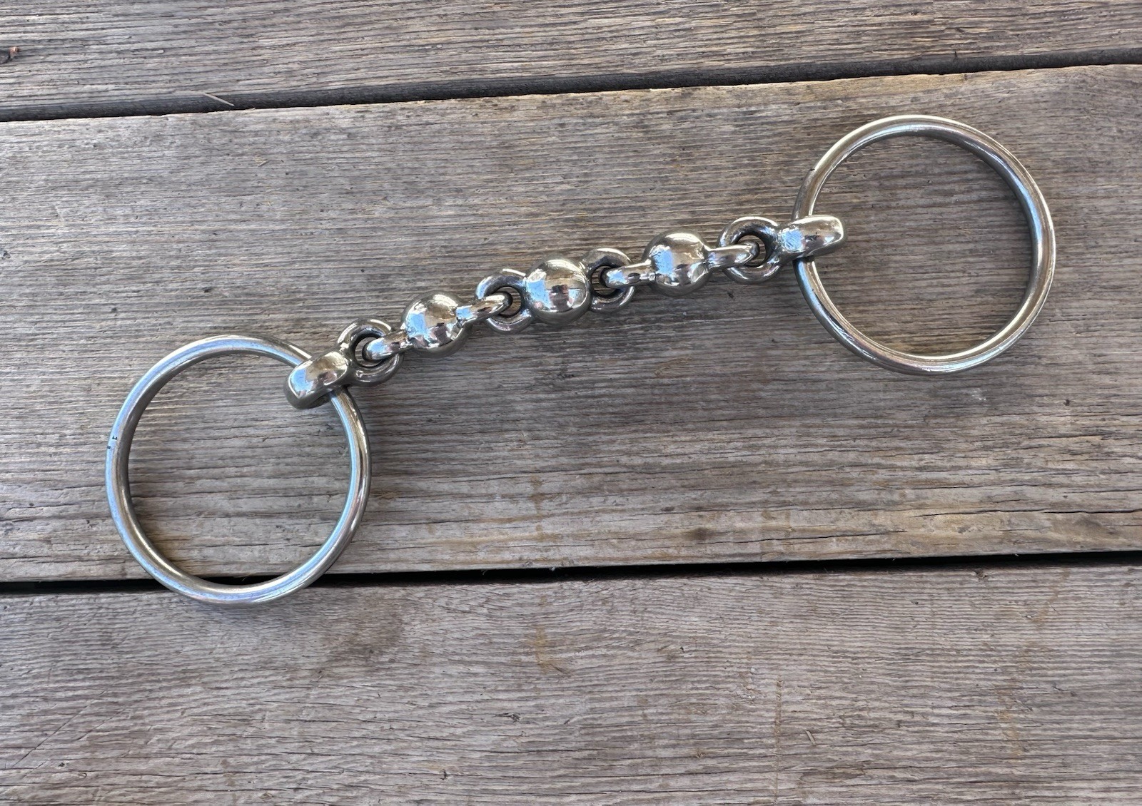 Horse Tack - 5” Waterford Loose Ring Snaffle Bit