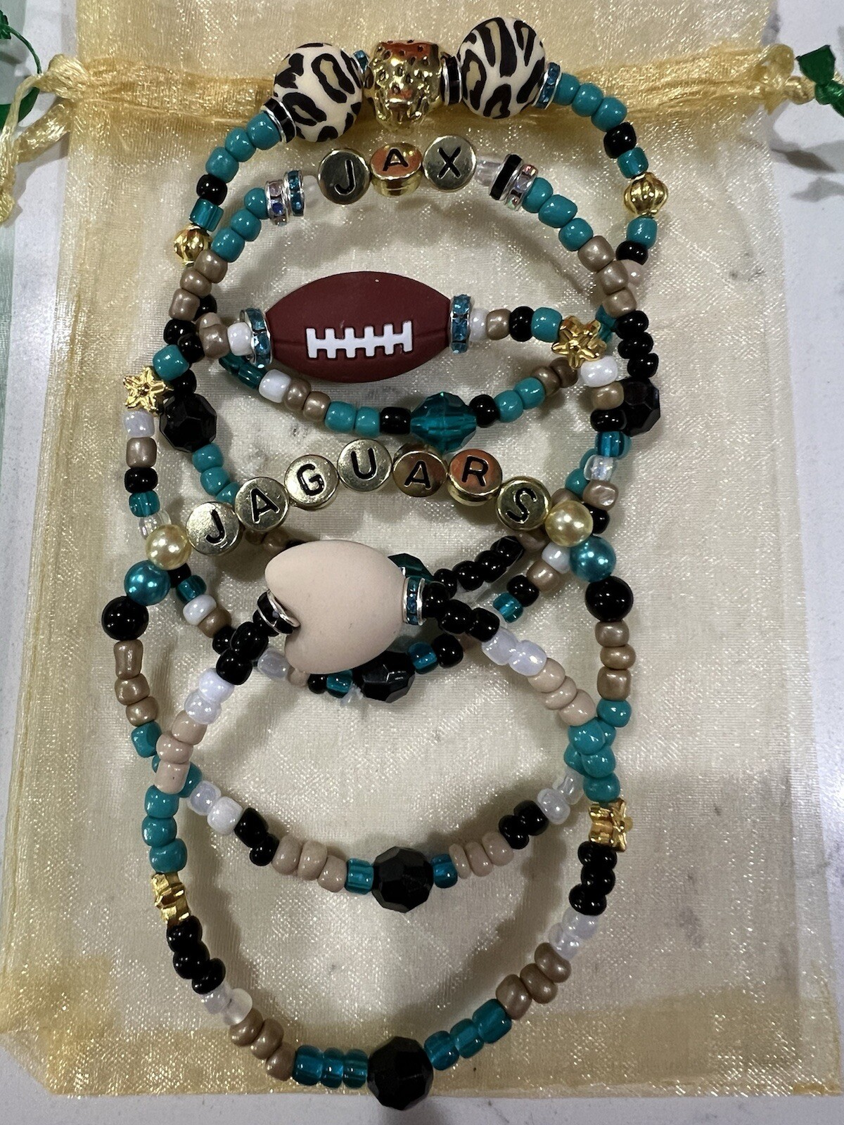 Jax Jaguars Friendship Bracelets (5)