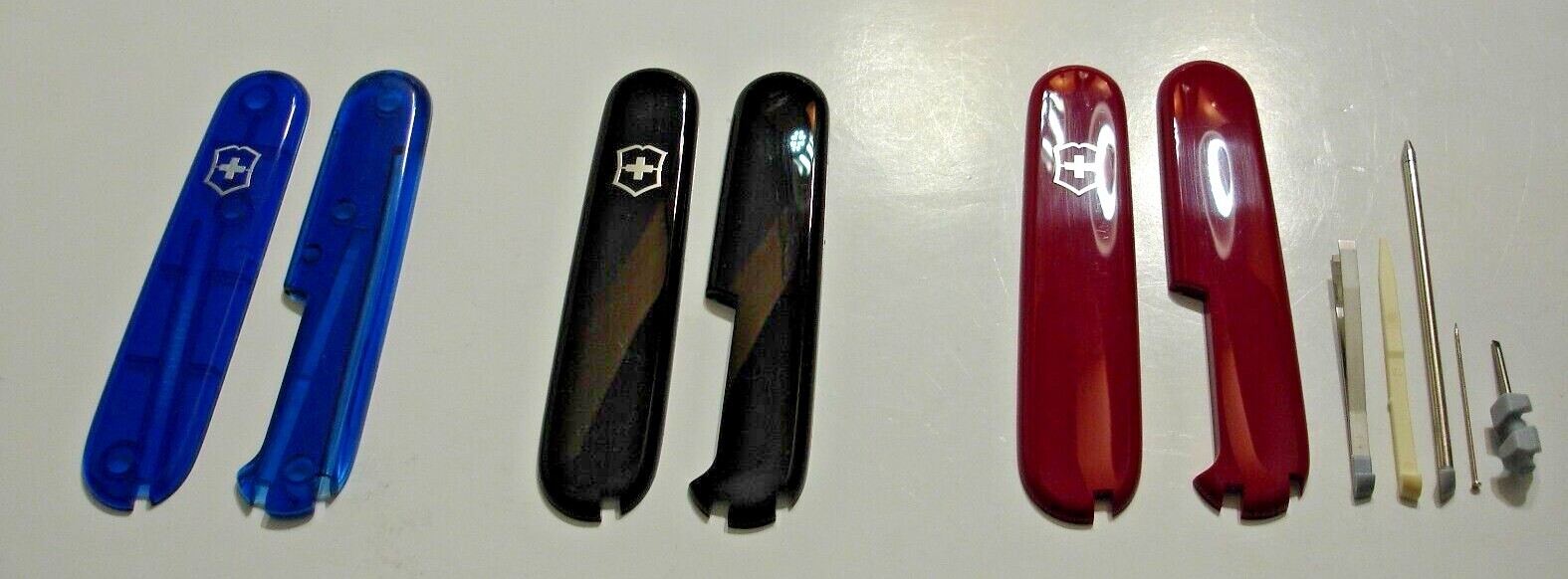 VICTORINOX Plus Scales with TOOLS FOR ALL 91mm SWISS ARMY KNIFE MODELS SEE PICS.