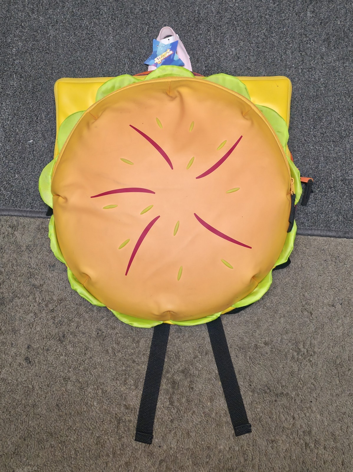 STEVEN UNIVERSE CHEESEBURGER CHEESE BURGER BACKPACK TOTE BAG