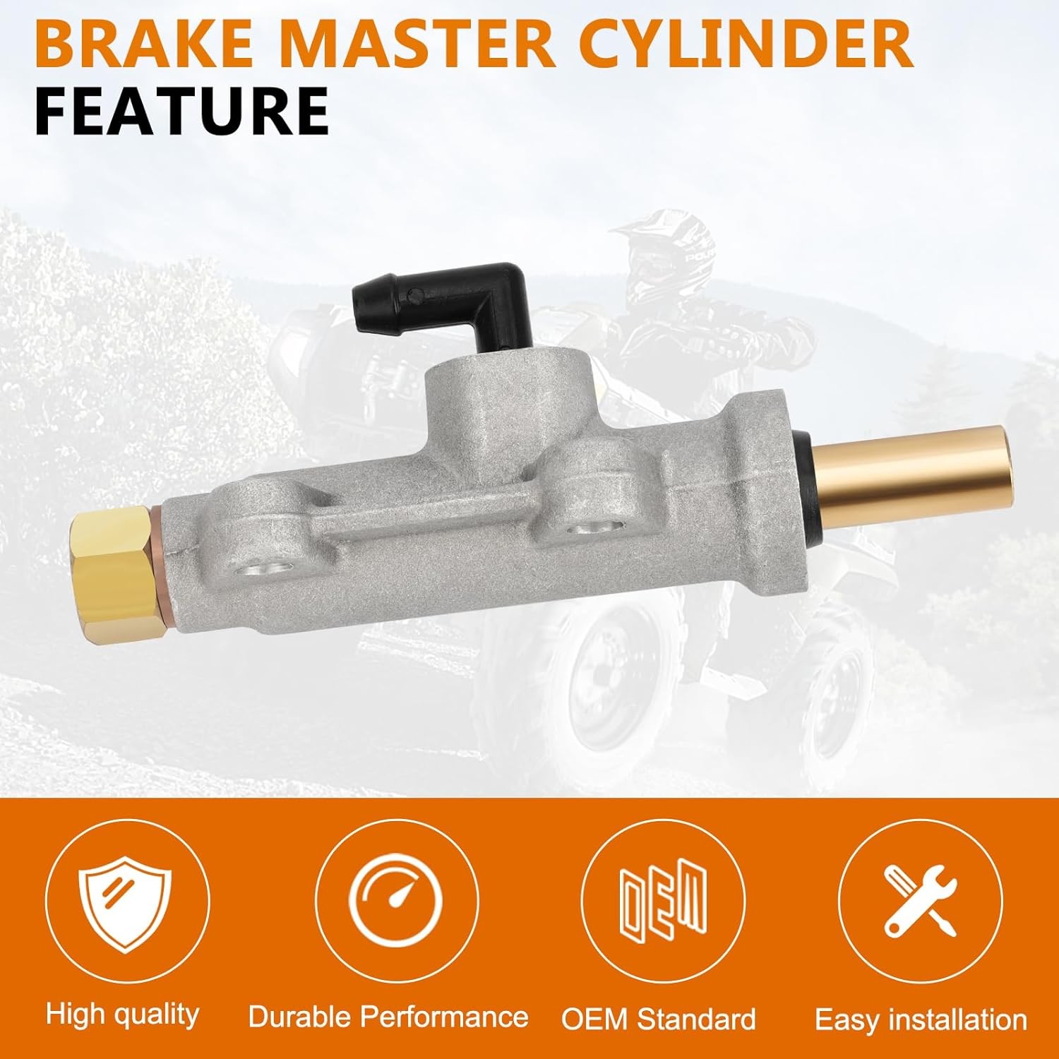 Rear Brake Master Cylinder for Polaris Sportsman 335 400 450 500 600 700 800