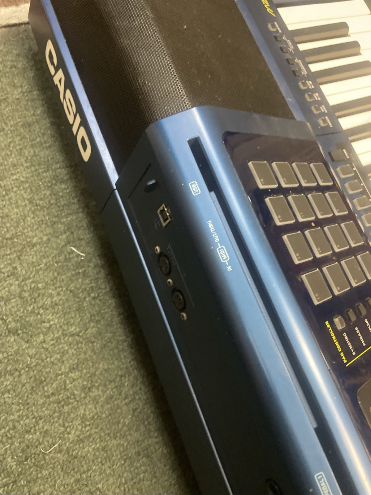 Casio MZ-X500 61-Key Workstation Keyboard Synth *Untested*