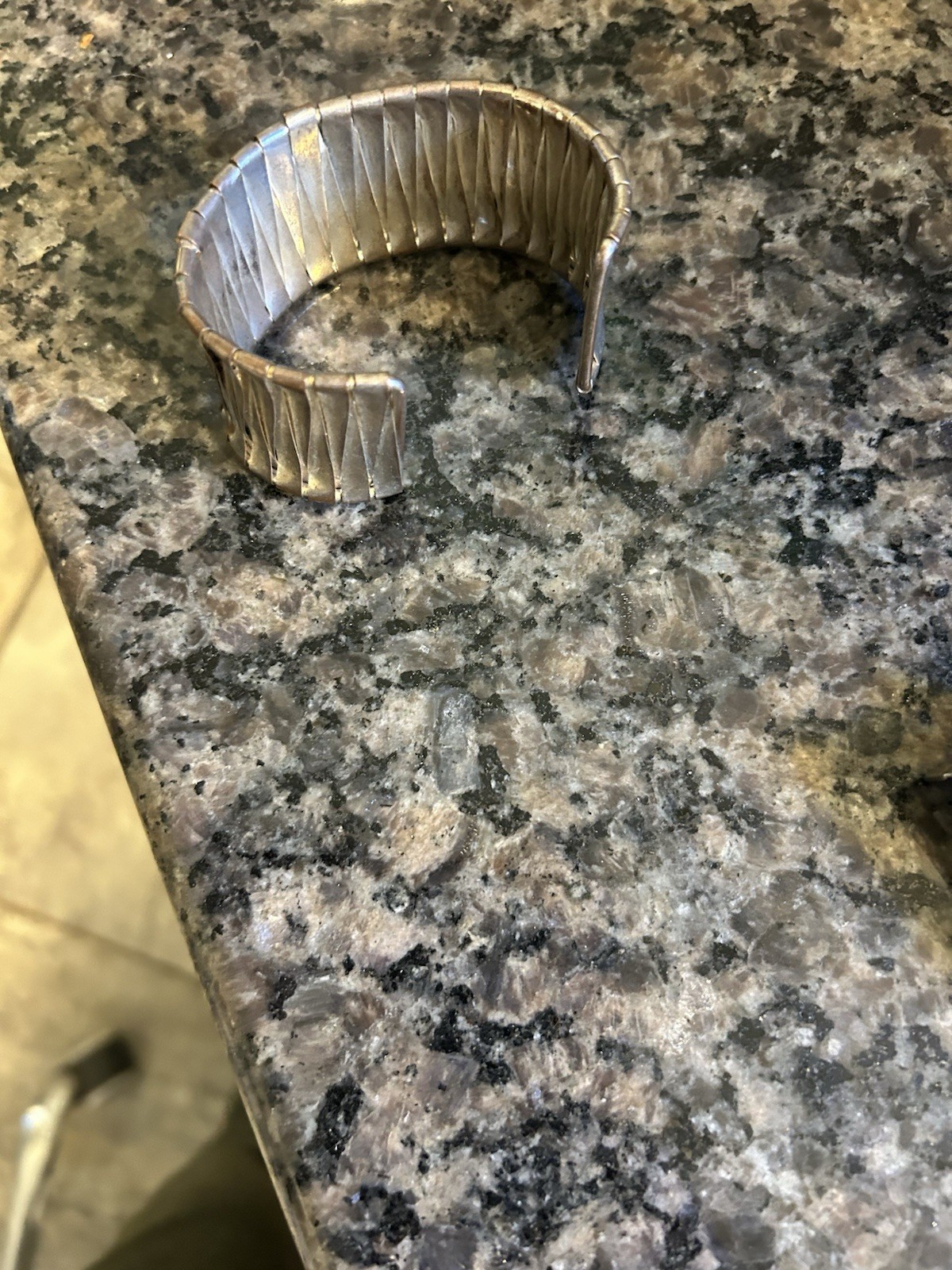 Handmade Vintage Wire Cuff Bracelet