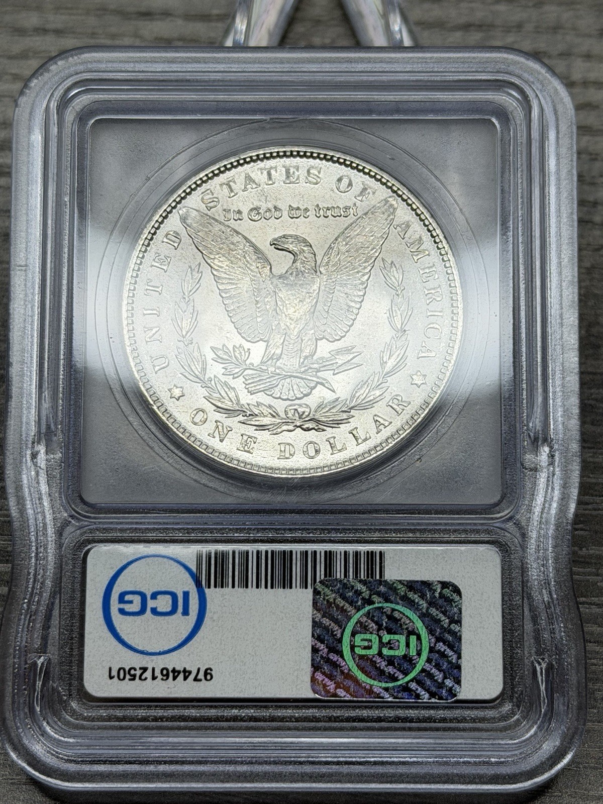 1889 MS63 Morgan Silver Dollar ICG Holder
