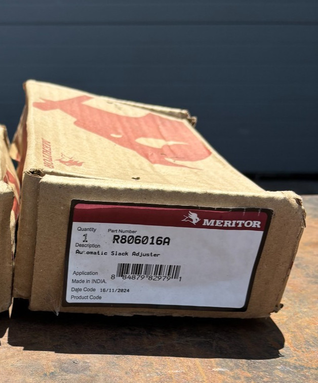 R806016A Meritor OEM 1.5" Cam 28-Spline 6" Automatic Slack Adjuster Shipping Inc