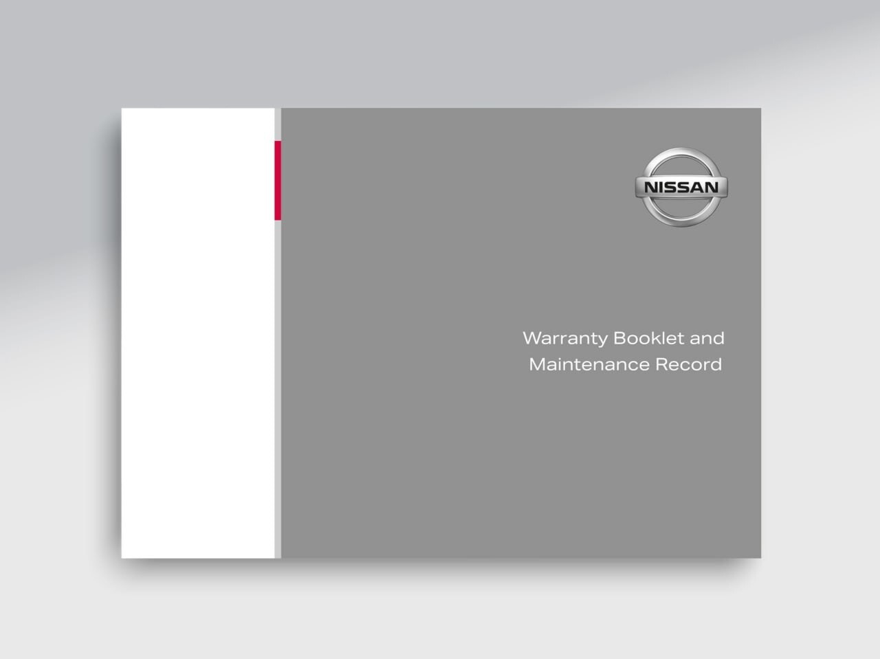 Nissan Service History Book Blank For All Models Up To 2026