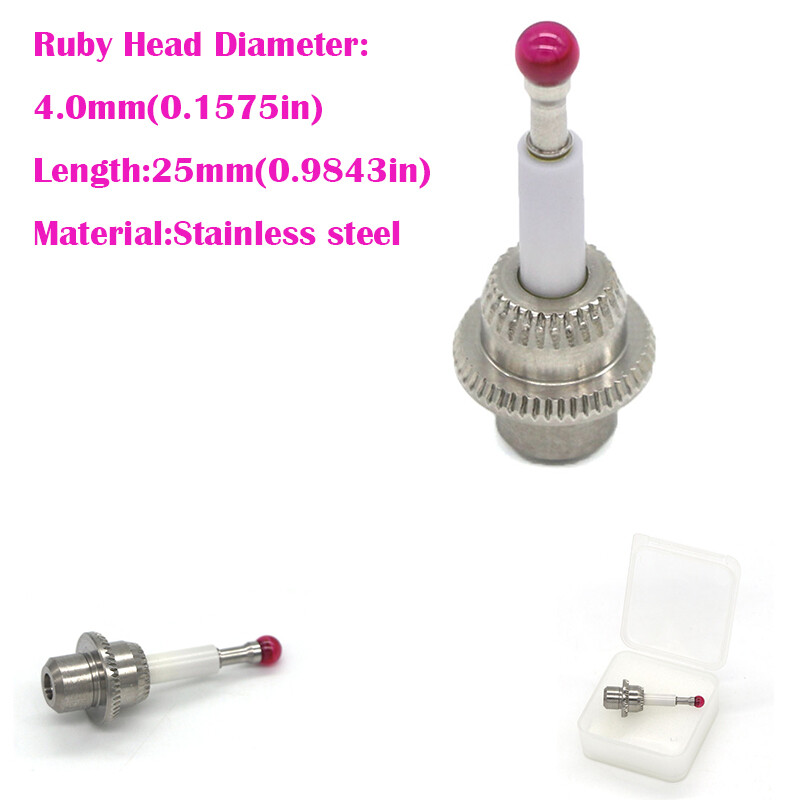 Model80.362.00 HAIMER3D Taster 4mm Short Touch Probe STYLUS Needle for Indicator