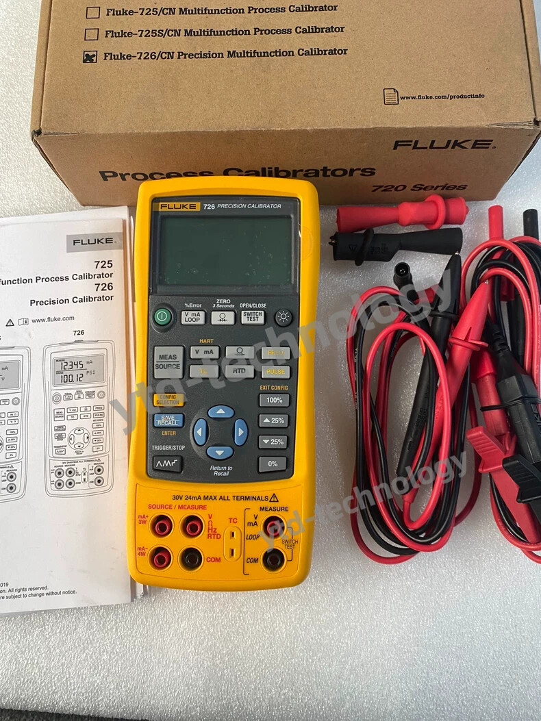 New Fluke 726 Precision Multifunction Process Calibrator