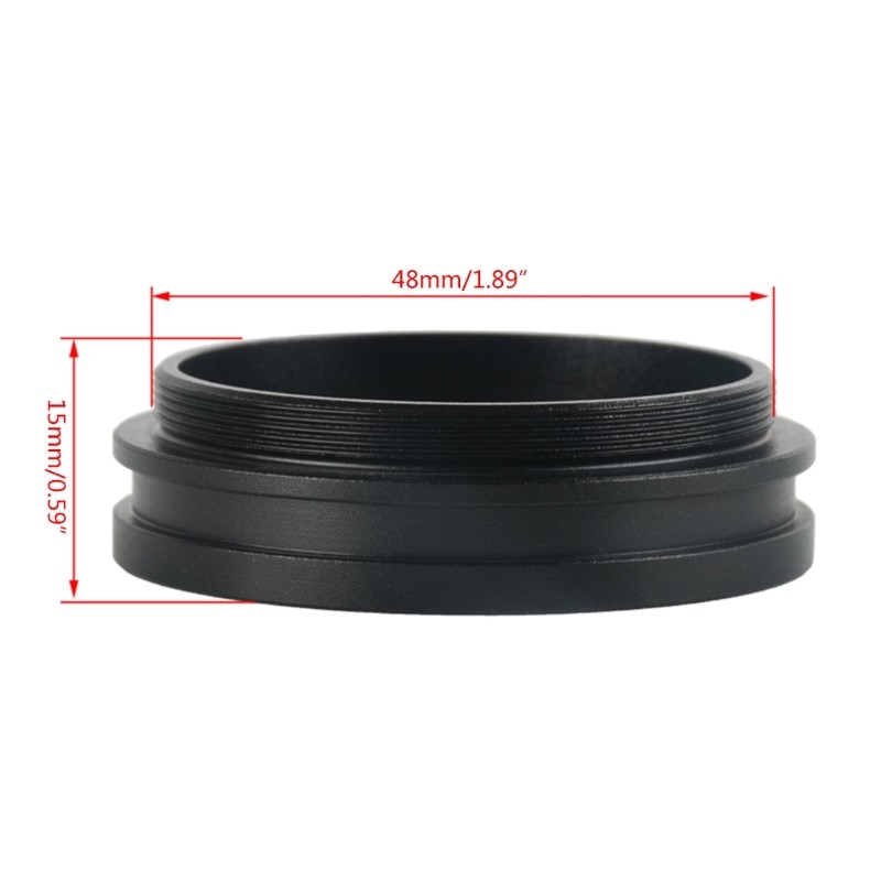 Microscope Objective Lens Plastics 1X Microscope Lens for Stereo Microscopes