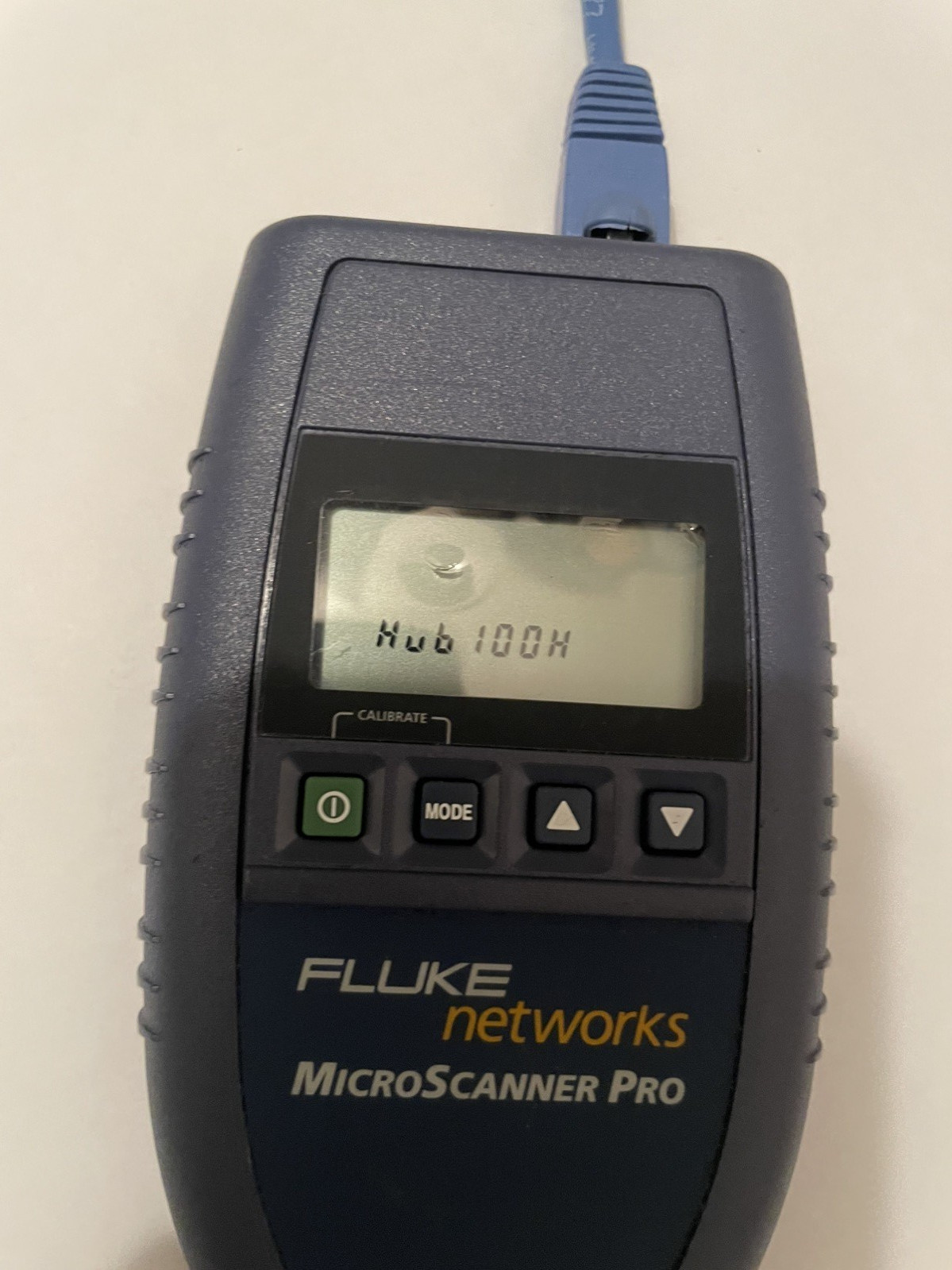 Fluke Networks MicroScanner Pro Cable Tester, with WireMap Adapter and Coax adpt