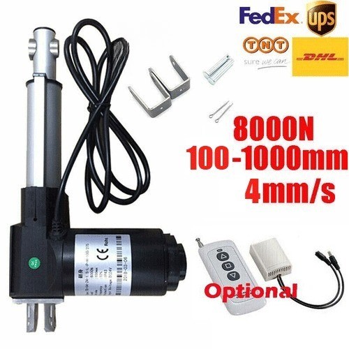 DC 24V Linear Actuator 8000N Linear Actuator 300MM 900MM Electric Linear Motor