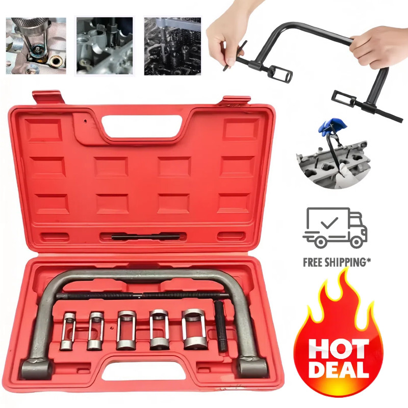 5 Sizes Valve Spring Compressor Pusher Automotive Tool For Car Motorcycle Kit.