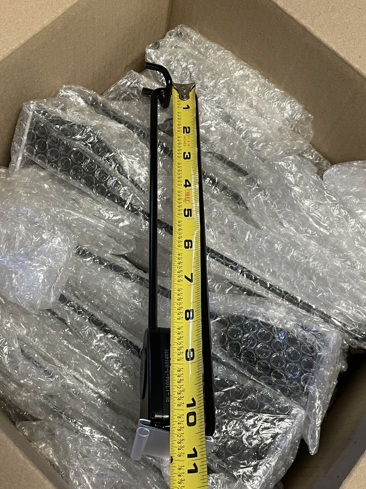 22 Sonic Pegs Brackets Security 10” Electronic Hooks