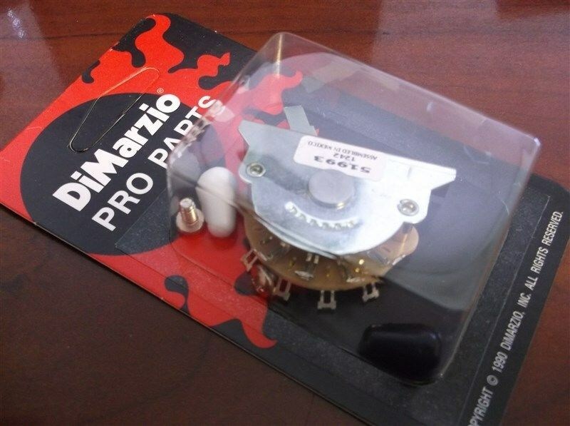 NEW - DiMarzio 5-Way Switch For Fender Strat, With Knobs, EP1104
