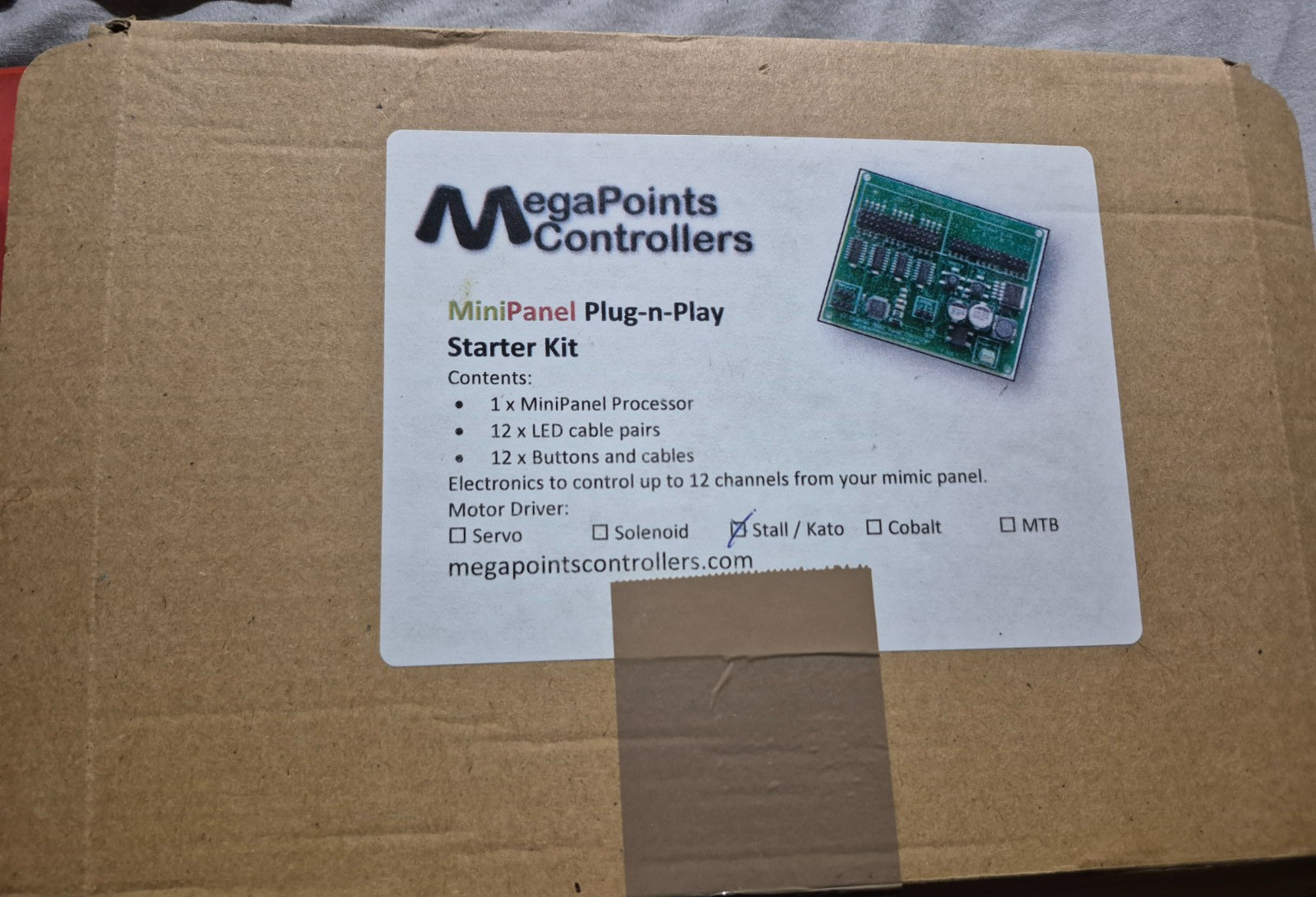 MegaPoints Controllers MiniPanel Processor Starter Kit – Stall/Kato edition