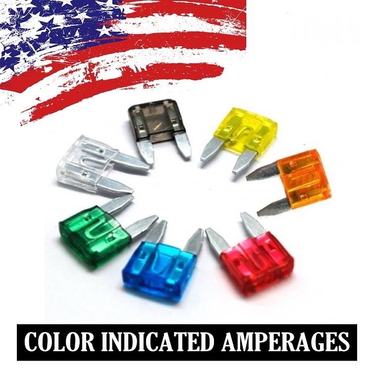 (1A - 35A) APM ATM Mini Blade Style Fuse 32V Marine Car Truck Motorcycle RV LOT