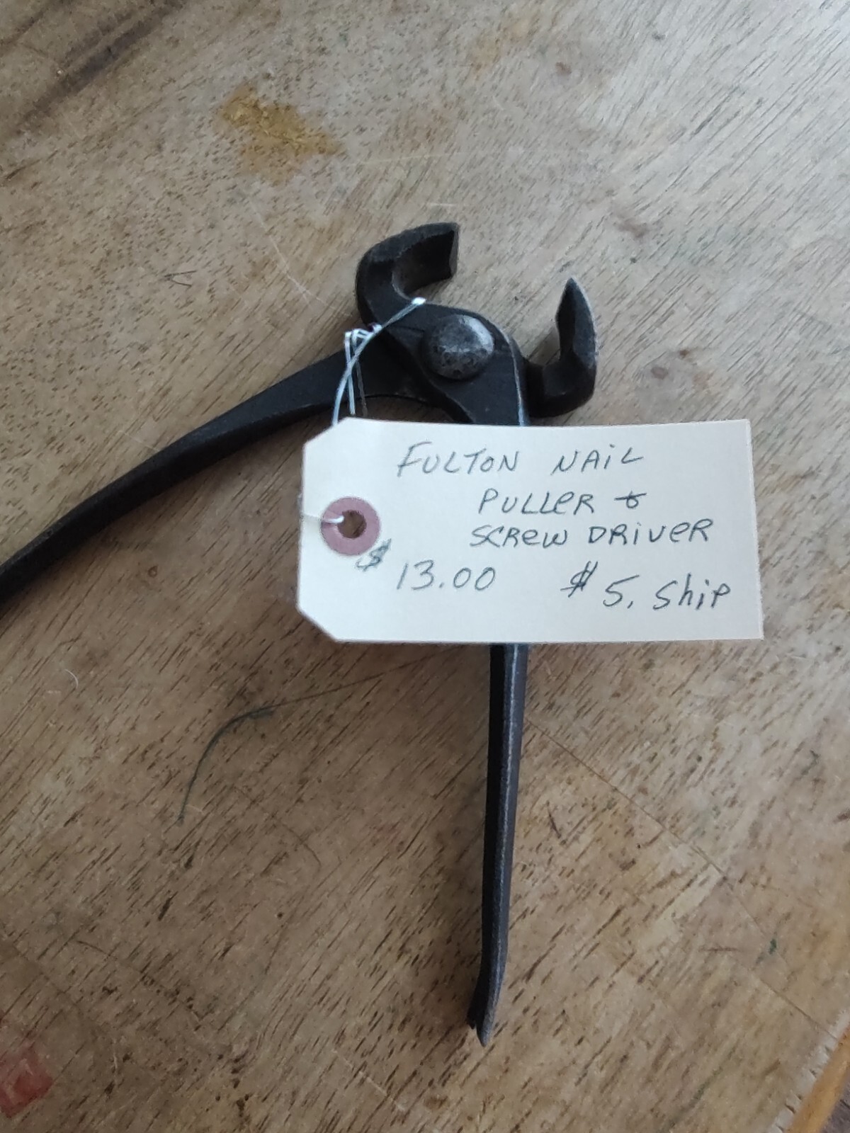 FULTON nail puller, screwdriver combo tool