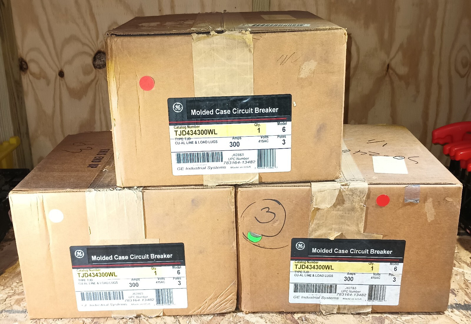 TJD434300WL GE Circuit Breaker