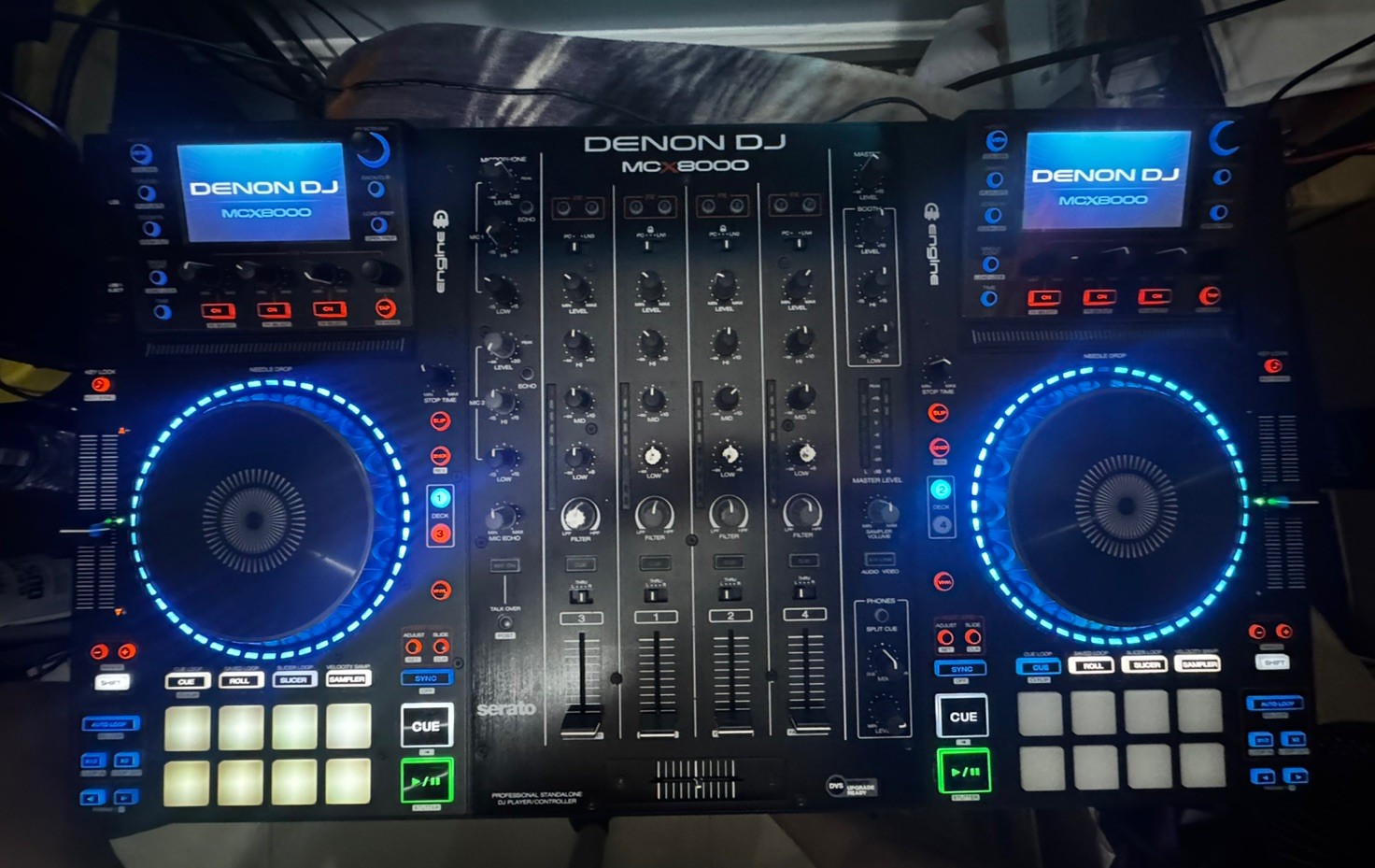 Denon DJ McX8000 Professional Standalone DJ Controller - READ DESCRIPTION