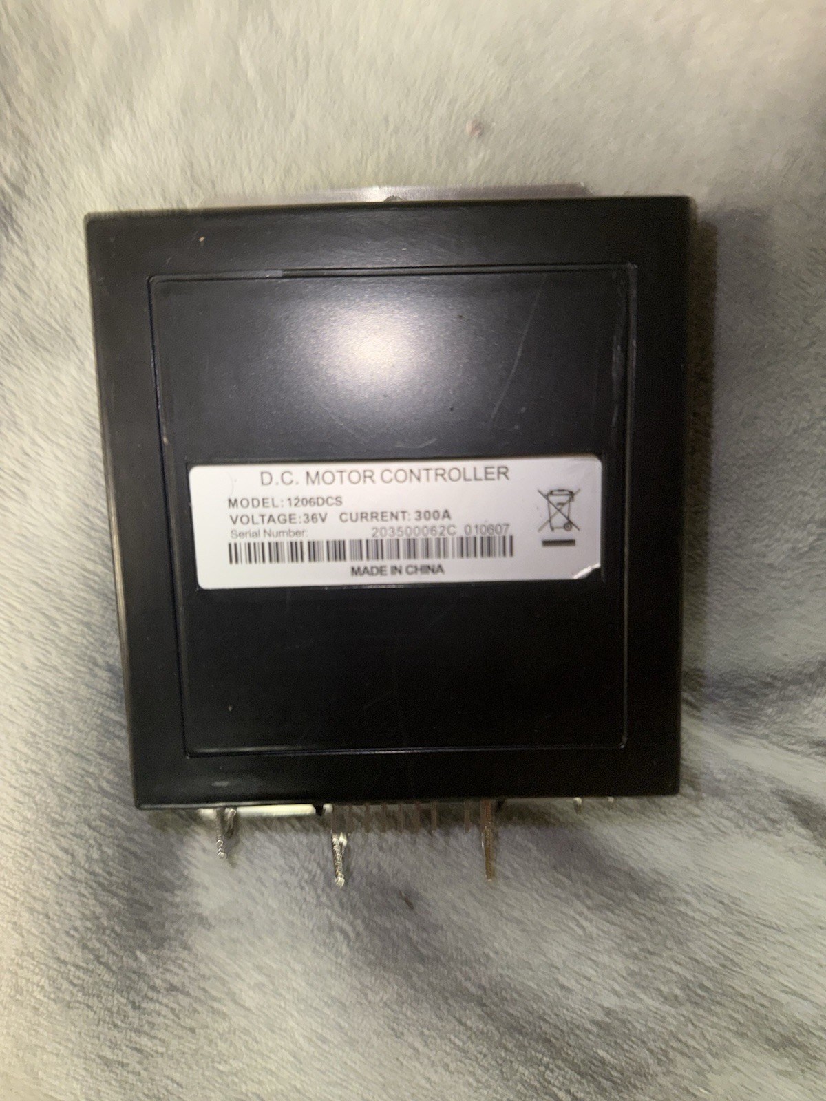 D C Motor Controller for 300A 36V Golf Cart 1206DCS