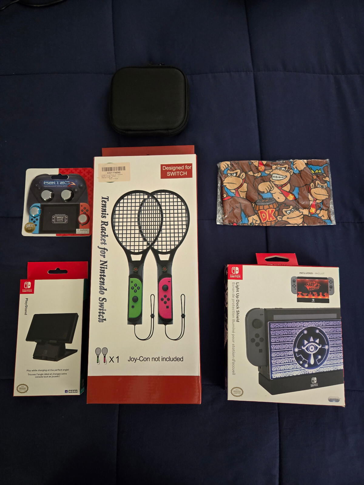 Nintendo Switch Accessories Lot of 6 items "EVERYTHING IS BRAND NEW!"